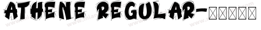 Athene Regular字体转换